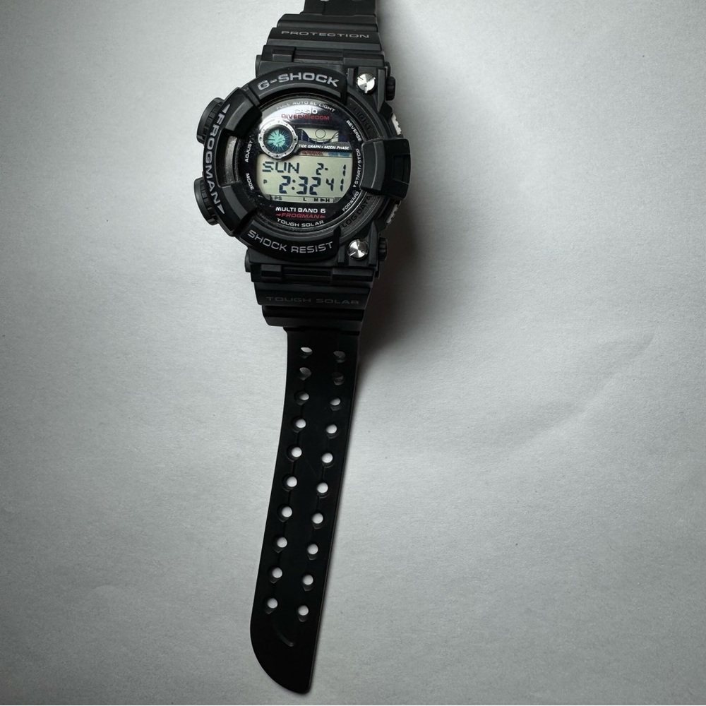 Casio G-Shock Frogman Black Digital Men’s Watch GWF-1000-1JF - Picture 5 of 6
